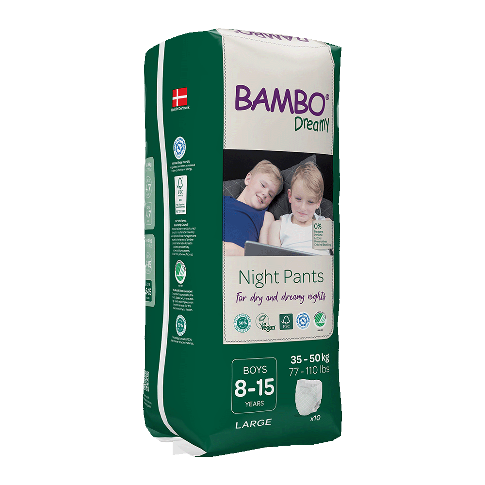 Bambo Dreamy, Night pants, Boys  8-15 Lat (35-50 kg, 10szt.)