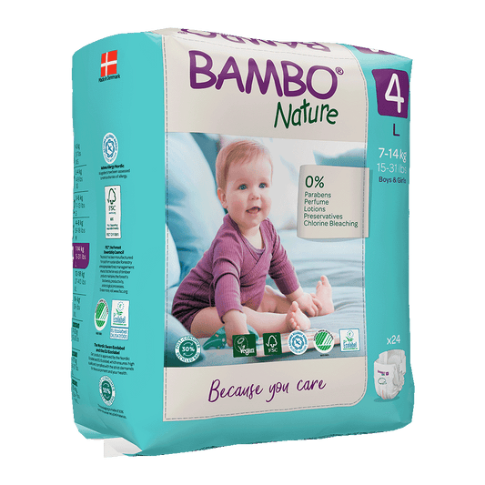 Pieluszki Bambo Nature 4 maxi (7-14 kg, 24szt.)