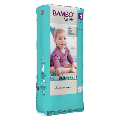 Pieluszki Bambo Nature 4 maxi (7-14 kg, 48szt.)