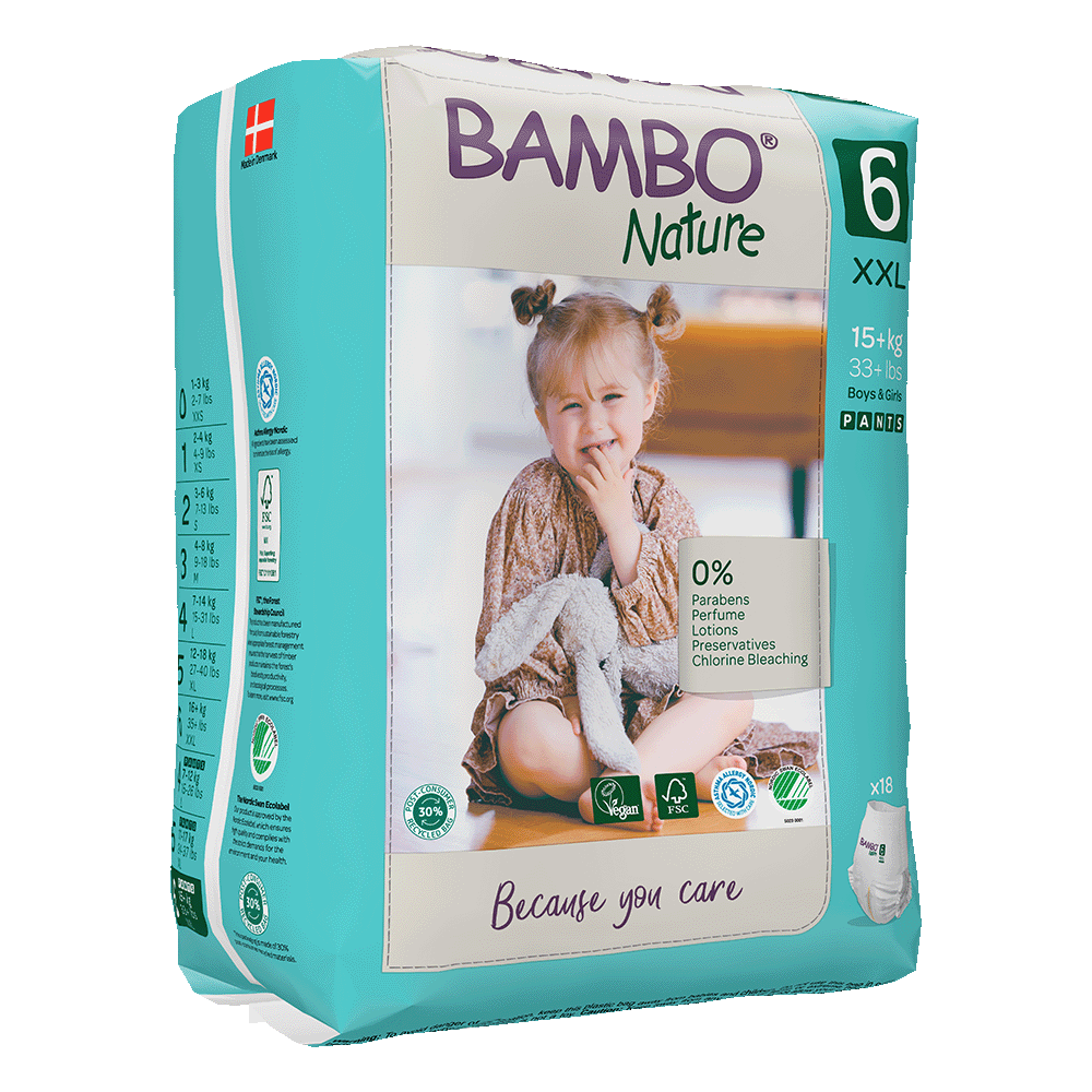 Pieluchomajtki Bambo Nature 6 (18+ kg, 18szt.)